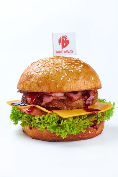 BBQ burger, 330/100/30г 1160 фото